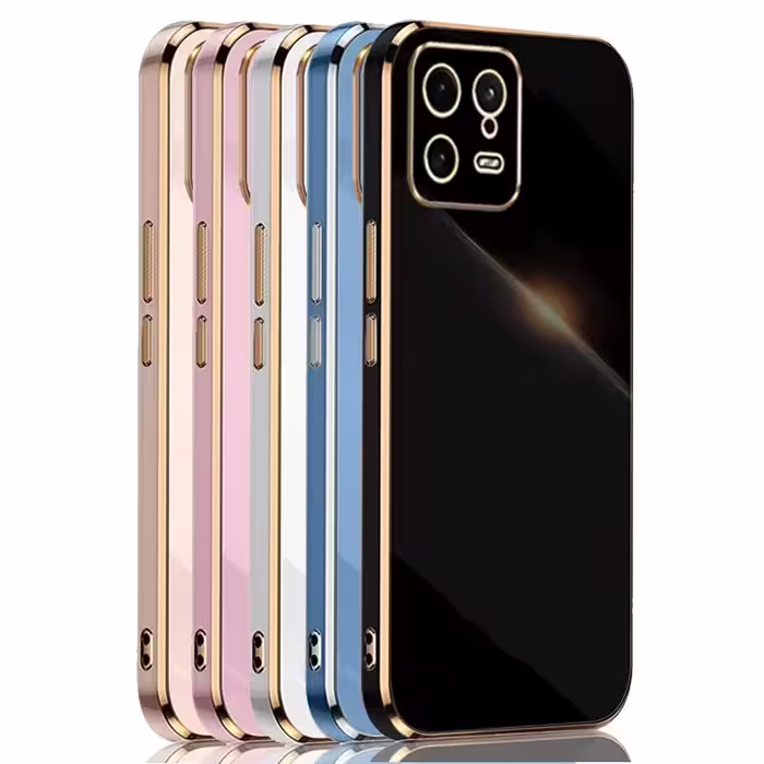 کاور مای کیس گلدلاین برای Xiaomi 13 (الکتروپلیتینگ 6D اورجینال)