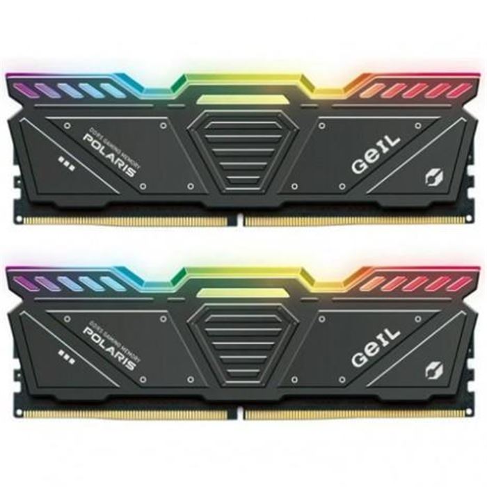 رم کامپیوتر DDR5 دو کاناله 5600 مگاهرتز CL44 گیل مدل POLARIS RGB ظرفیت 32 گیگابایت