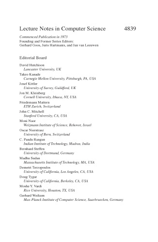 خرید و دانلود نسخه کامل کتاب Runtime Verification: 7th International Workshop, RV 2007, Vancover [Vancouver], Canada, March 13, 2007, Revised Selected Papers