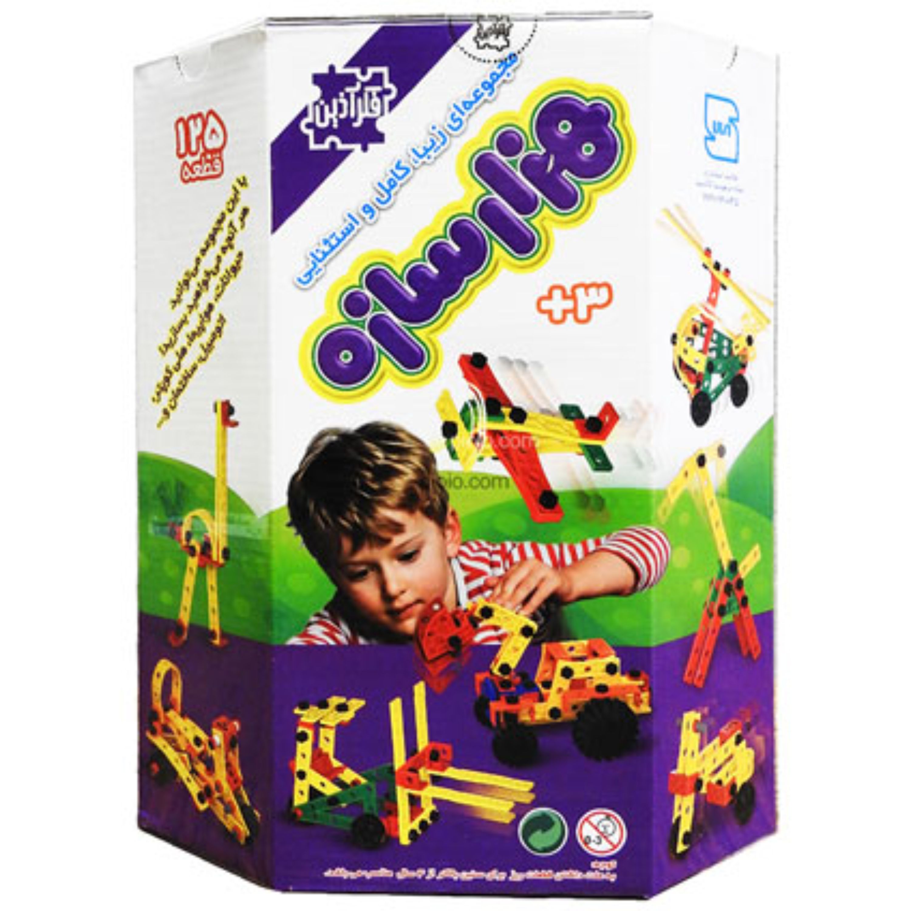 بازی فکری هزارسازه125قطعه(فکرآذین)