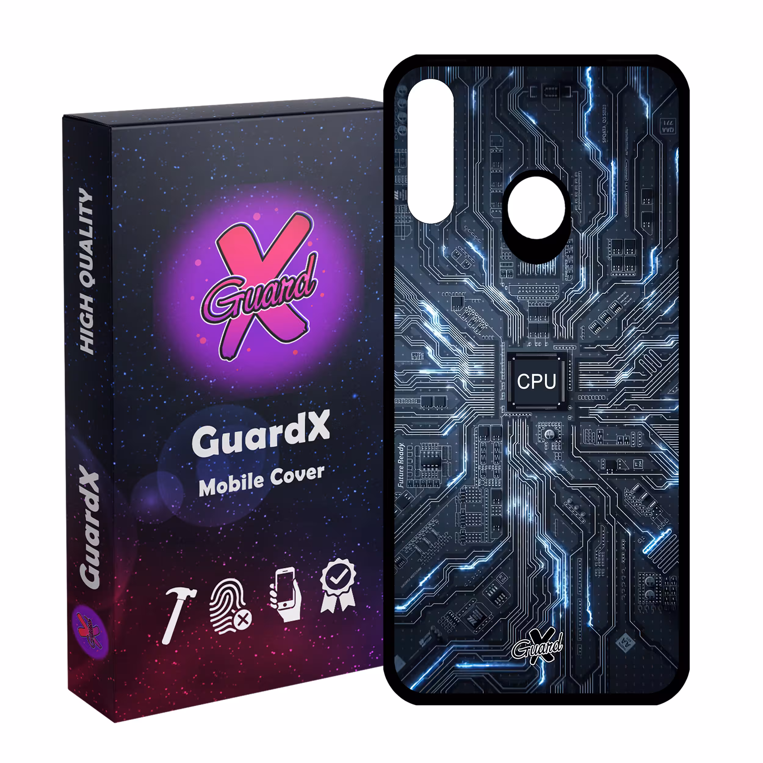 کاور گارد ایکس طرح CPU مدل Glass10504 مناسب برای گوشی موبایل سامسونگ Galaxy A20s