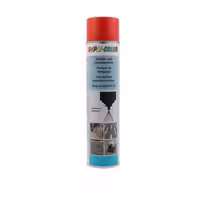 اسپری رنگ مارکر قرمز دوپلی کالر مدل Linemarker حجم 600 میلی لیتر