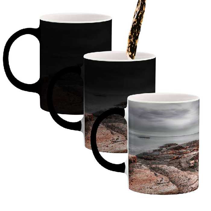 ماگ حرارتی طرح صخره و دریا مدل mgh01747