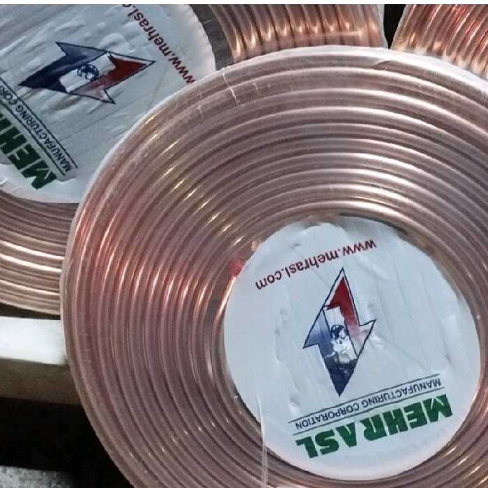 لوله مسی 3.4 سه چهارم 15 متری