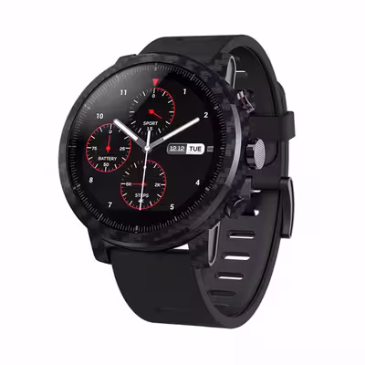 برچسب ماهوت طرح Carbon Fiber مناسب برای ساعت هوشمند شیایومی Amazfit Stratos