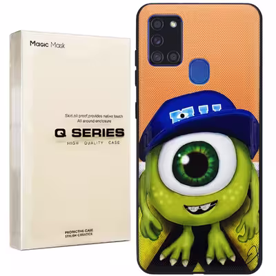 کاور مجیک مسک مدل full colour مناسب برای گوشی موبایل سامسونگ Galaxy A21S