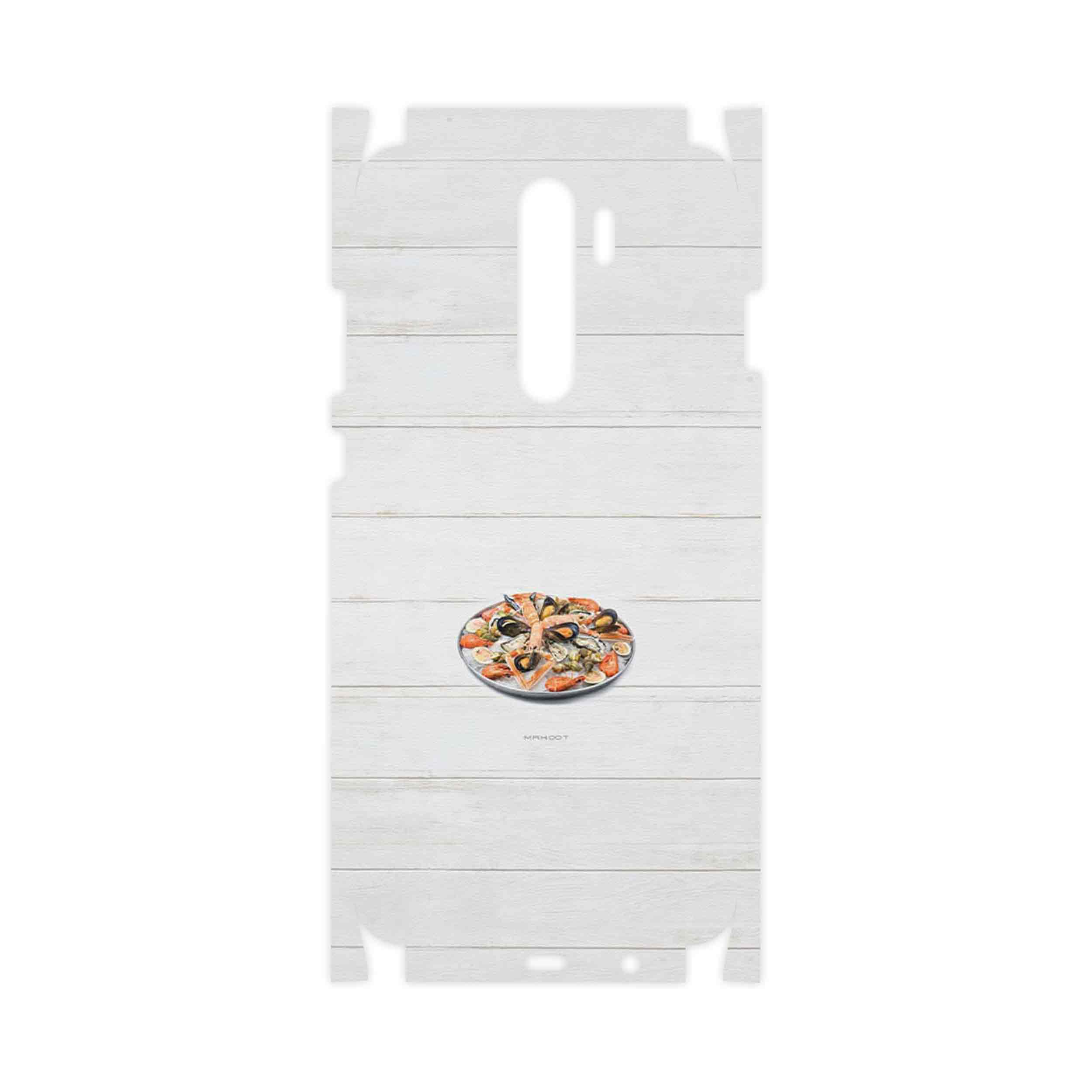 برچسب پوششی ماهوت مدل Seafood-FullSkin مناسب برای گوشی موبایل شیائومی Redmi Note 8 Pro