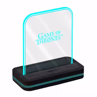 چراغ رومیزی نئون مدل GOT_TURQUOISEAC