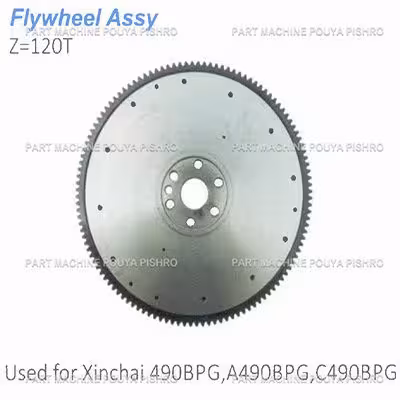 فلایویل کامل لیفتراک مدل Xinchai 490BPG,A490BPG,C490BPG