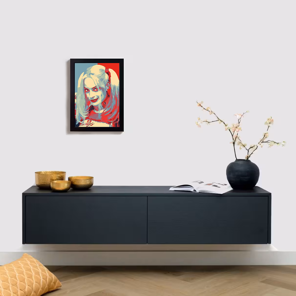 تابلو مدل هارلی کویین harley quinn BL38
