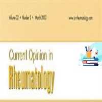 Current Opinion in Rheumatology 2022 Full Archives at 30€ - کتاب پزشکی بهار