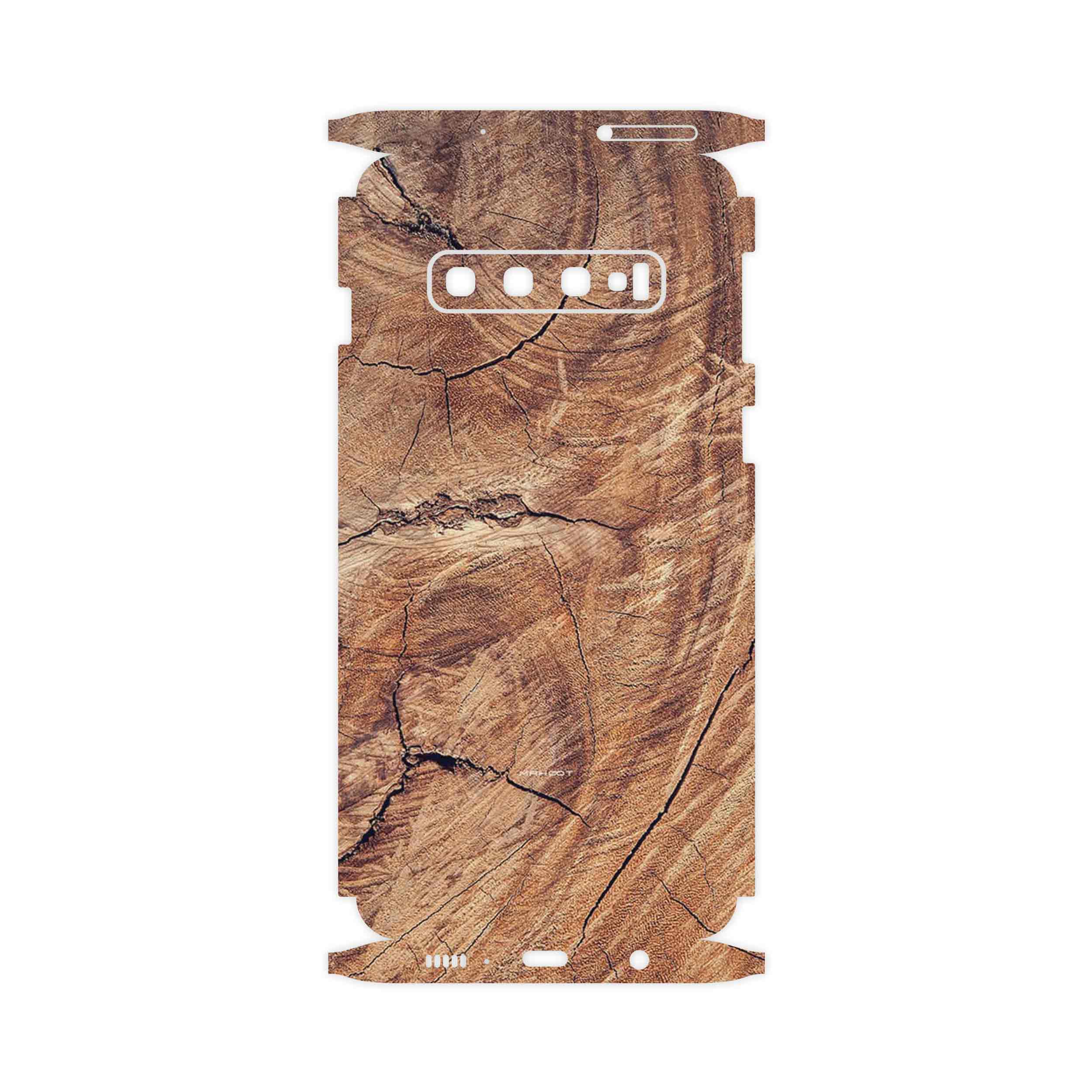برچسب پوششی ماهوت مدل Wood Texture 5-FullSkin مناسب برای گوشی موبایل سامسونگ Galaxy S10