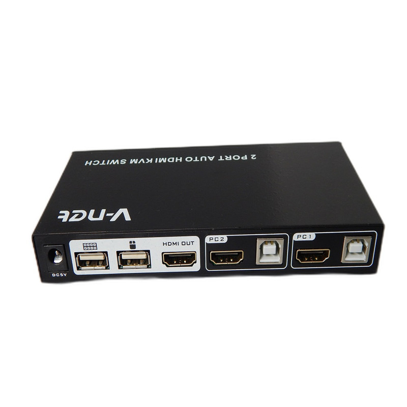 کی وی ام سوئیچ 2 پورت HDMI وی نت