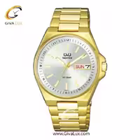 ساعت مچی اورجینال مردانه کیو اند کیو طلایی | طلایی| نقره ای| کد رفرنس S396J001Y