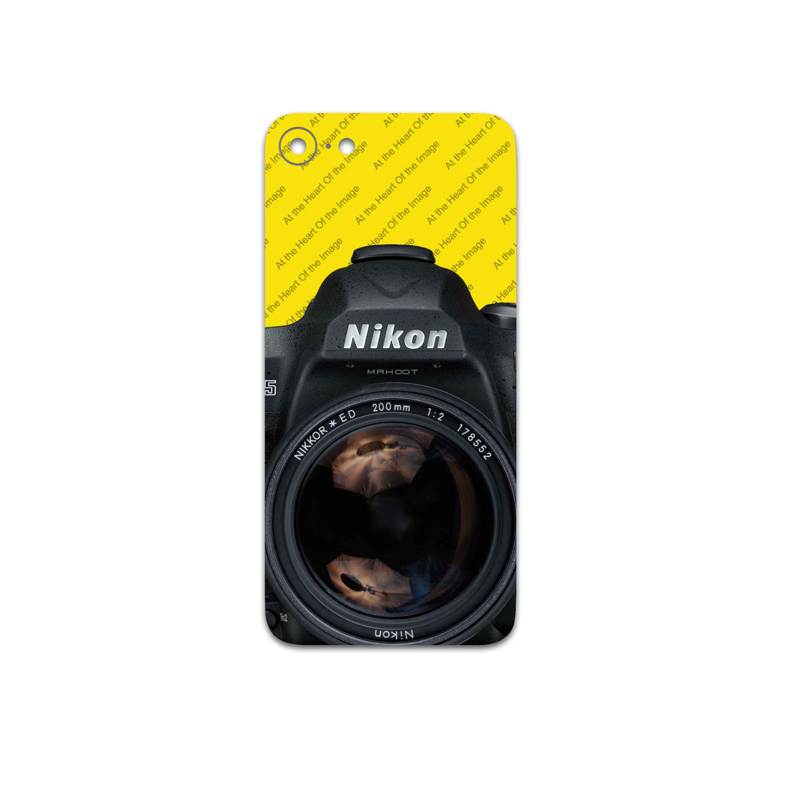 برچسب پوششی ماهوت مدل Nikon-Logo مناسب برای گوشی موبایل اپل iPhone SE 2022