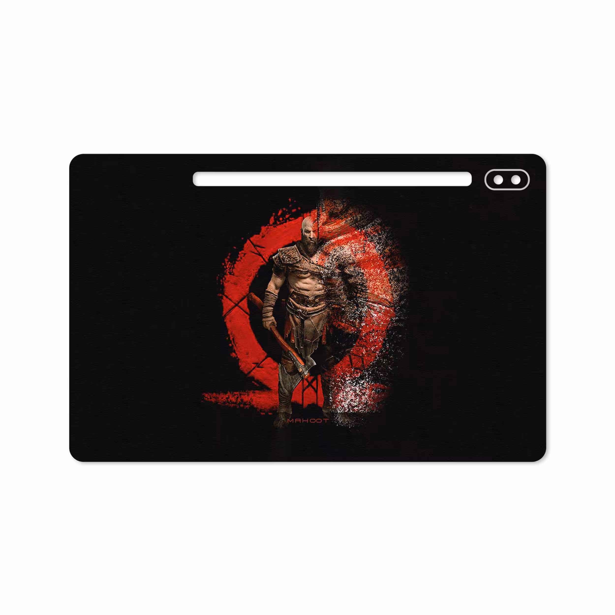 برچسب پوششی ماهوت مدل God-Of-War-Game مناسب برای تبلت سامسونگ Galaxy Tab S6 2019 SM-T865