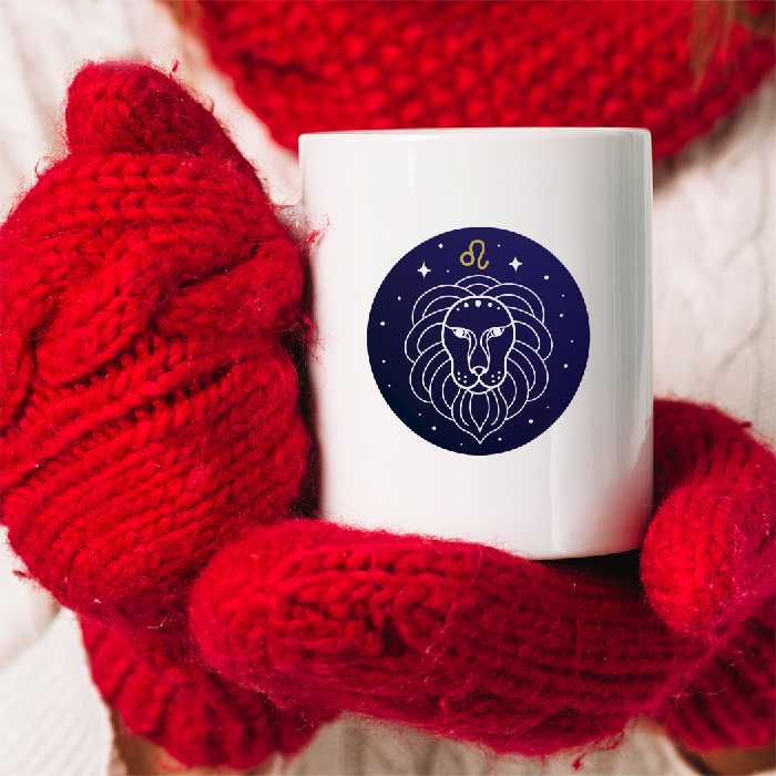 ماگ طرح نماد ماه تولد مدل مرداد