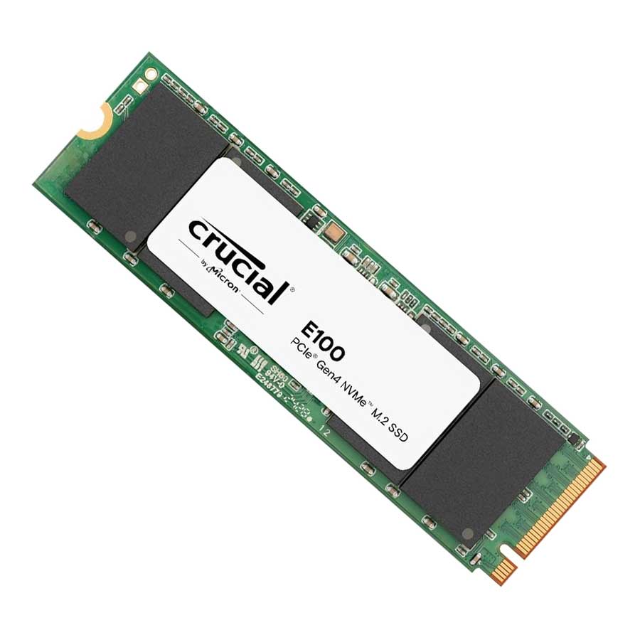 قیمت و خرید اس اس دی 480 گیگابایت کروشیال E100 M.2 2280 PCIe 4.0 NVMe | یاس ارتباط