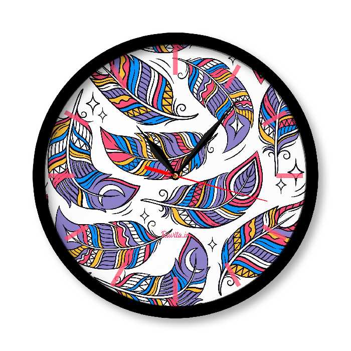 ساعت دیواری راویتا طرح فانتزی مدل 1049