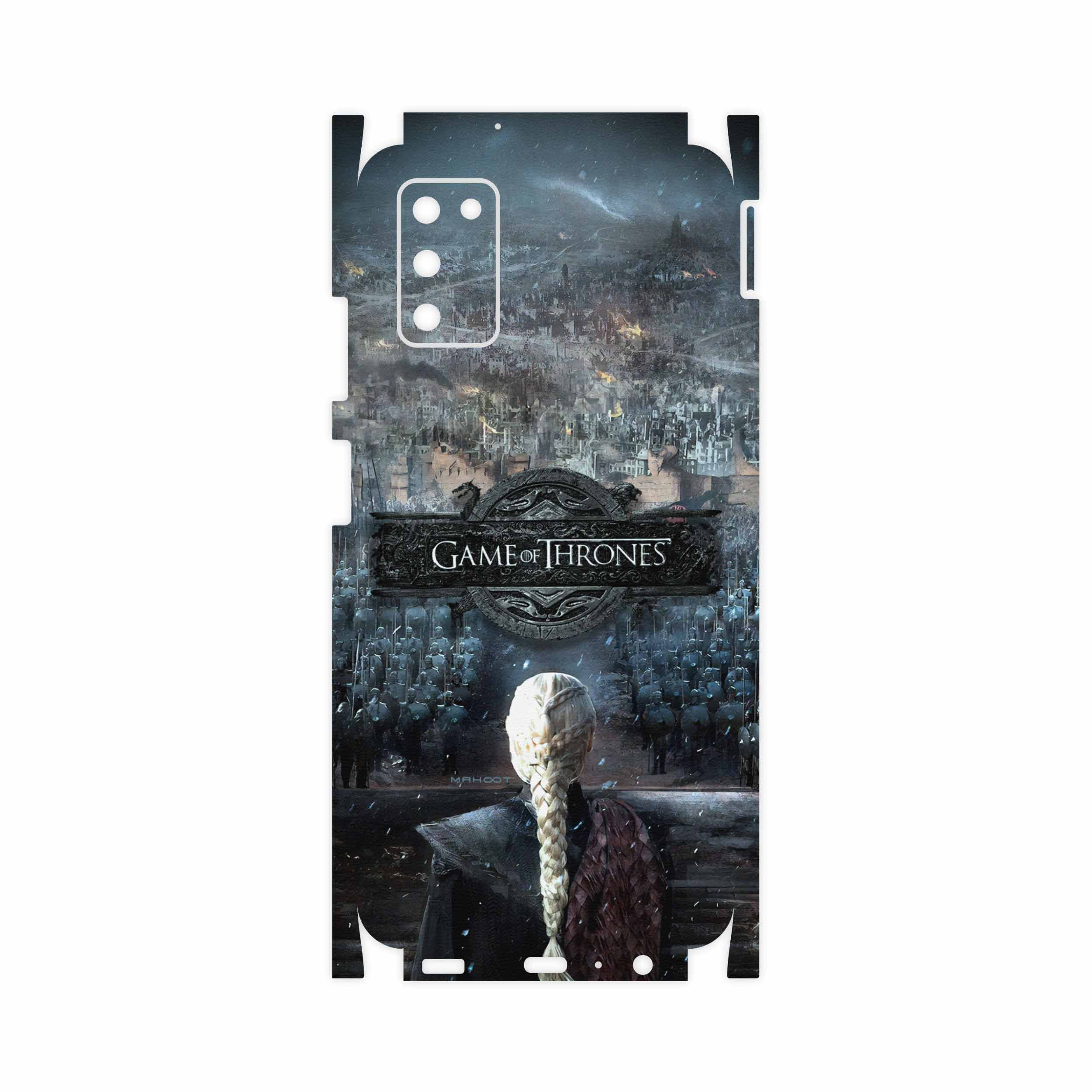 برچسب پوششی ماهوت مدل Game-of-Thrones-FullSkin مناسب برای گوشی موبایل سامسونگ Galaxy A03S