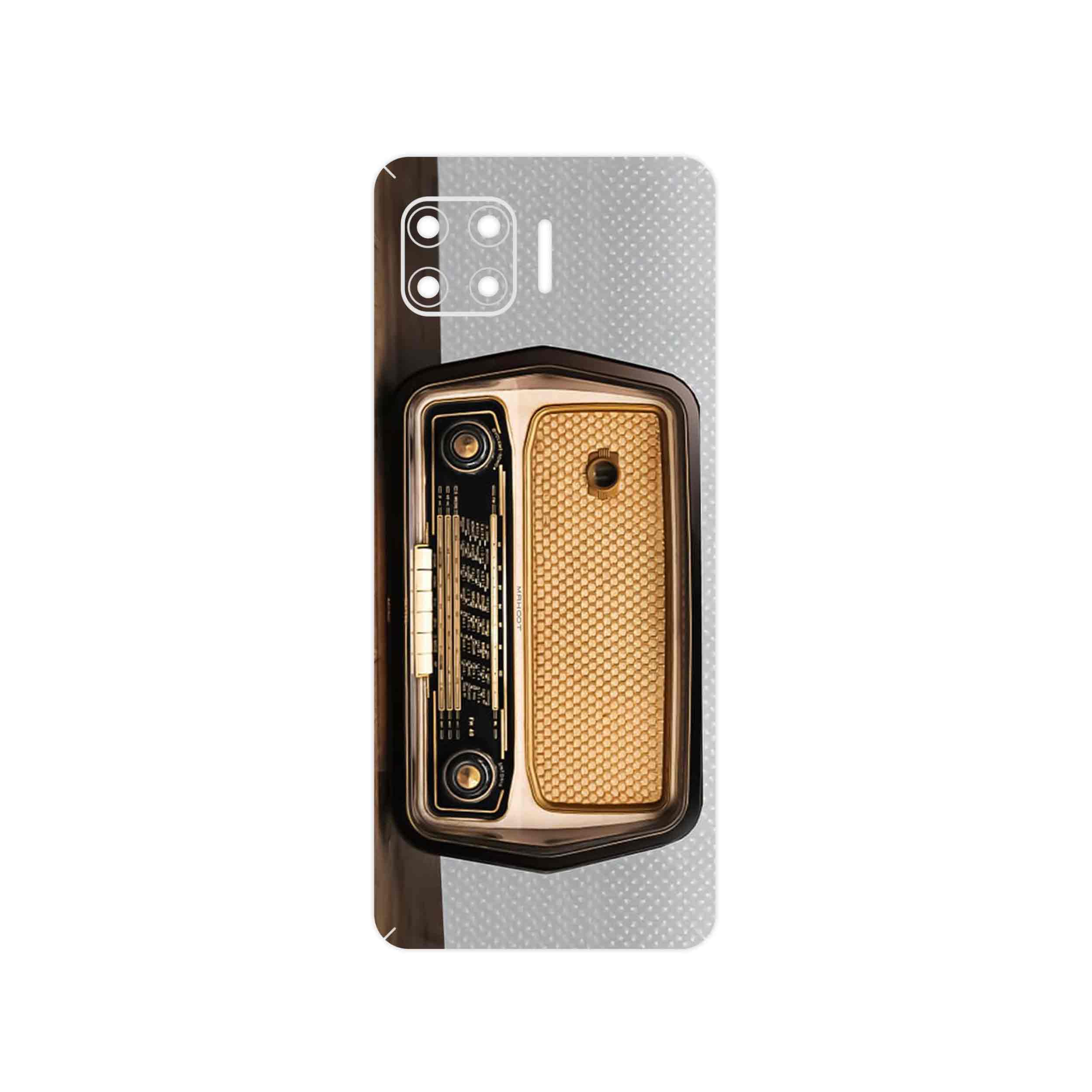 برچسب پوششی ماهوت مدل Radio Nostalgia مناسب برای گوشی موبایل موتورولا Moto G 5G Plus