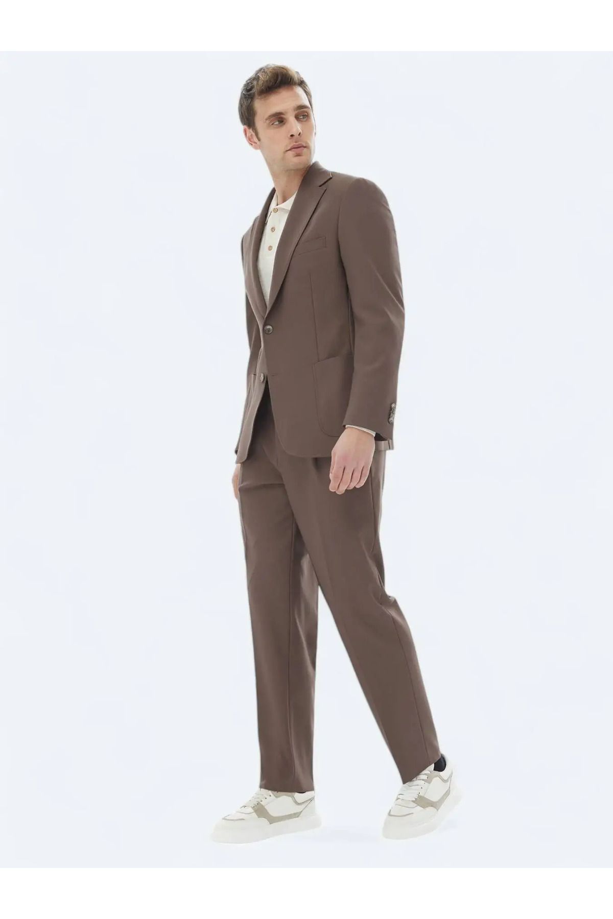 کت وشلوار چند رنگ مردانه قهوه ای مناسب اورجینال Kip