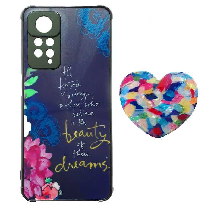 کاور طرح دریم کد S8620 مناسب برای گوشی موبایل شیائومی Redmi Note 11 Pro 4G به همراه پایه نگهدارنده