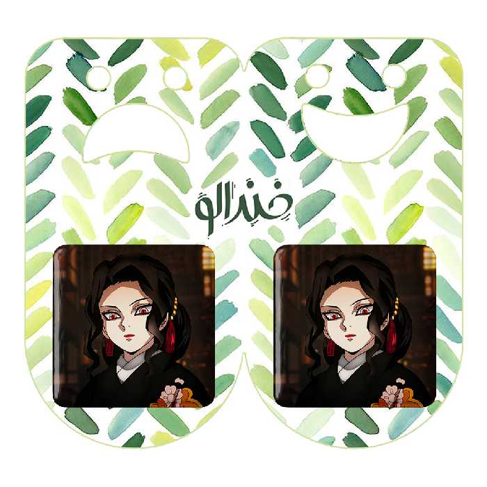 پیکسل خندالو مدل کیبوتسوجی موزان انیمه شیطان کش کد 13256 به همراه مگنت