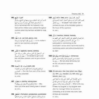 کتاب a frequency dictionary of Arabic اثر Tim Buckwalter نشر Routledge
