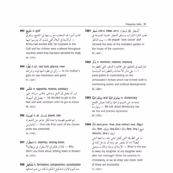 کتاب a frequency dictionary of Arabic اثر Tim Buckwalter نشر Routledge