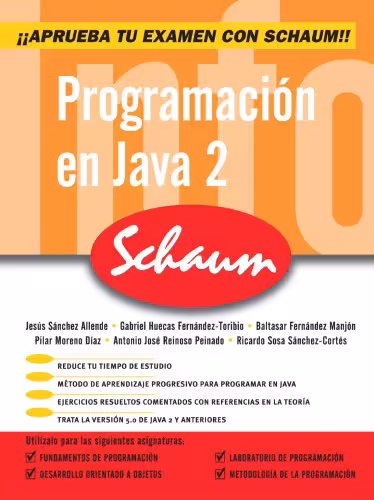 خرید و دانلود نسخه کامل کتاب Programación en Java 2
