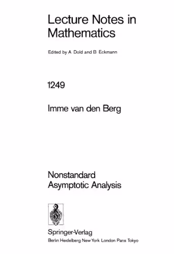 خرید و دانلود نسخه کامل کتاب Nonstandard Asymptotic Analysis