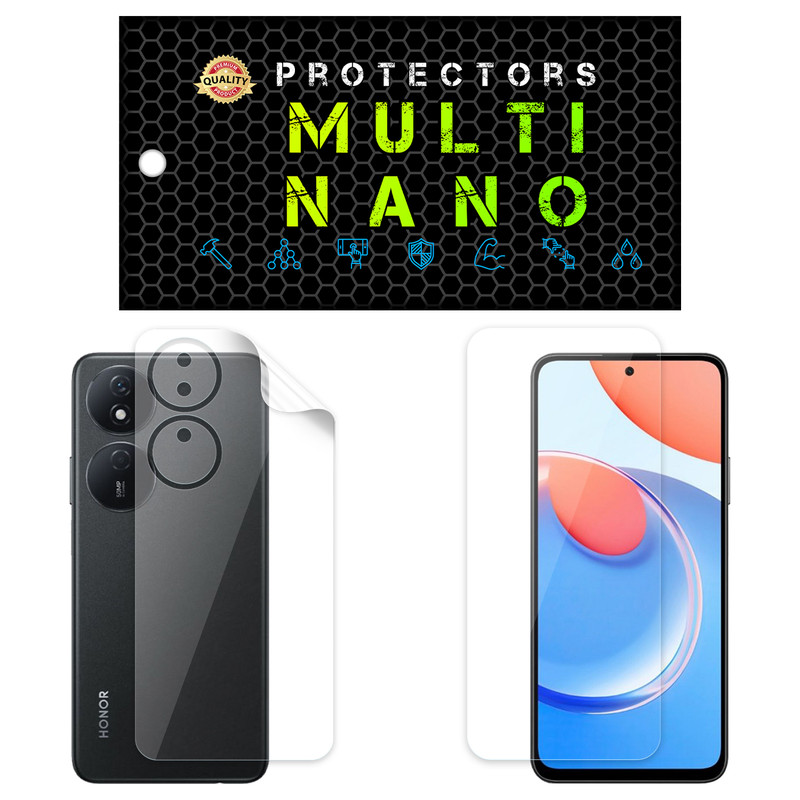 محافظ صفحه نمایش مولتی نانو مدل X-SFT مناسب برای گوشی موبایل آنر Play 8T به همراه محافظ پشت | کالا برتری