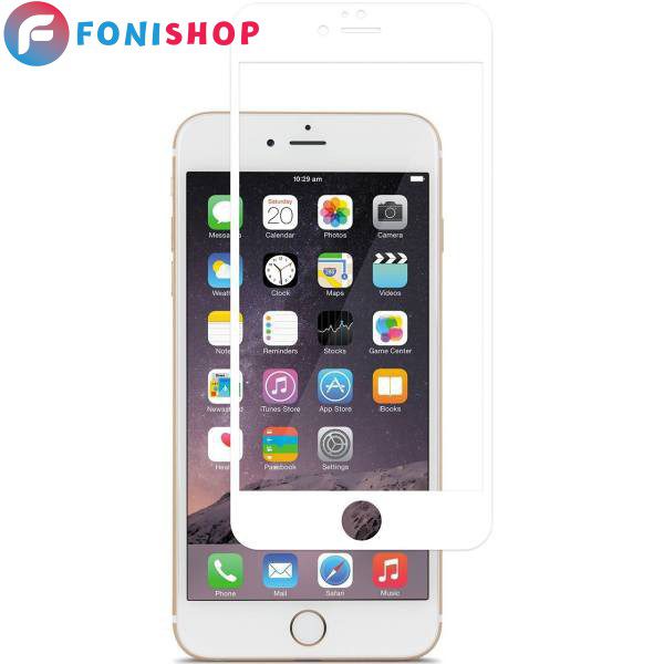 گلس محافظ صفحه نمایش فول تمام صفحه آیفون 6 iPhone