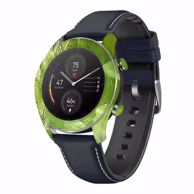 برچسب ماهوت طرح Green Crystal Marble مناسب برای ساعت هوشمند آنر watch magic