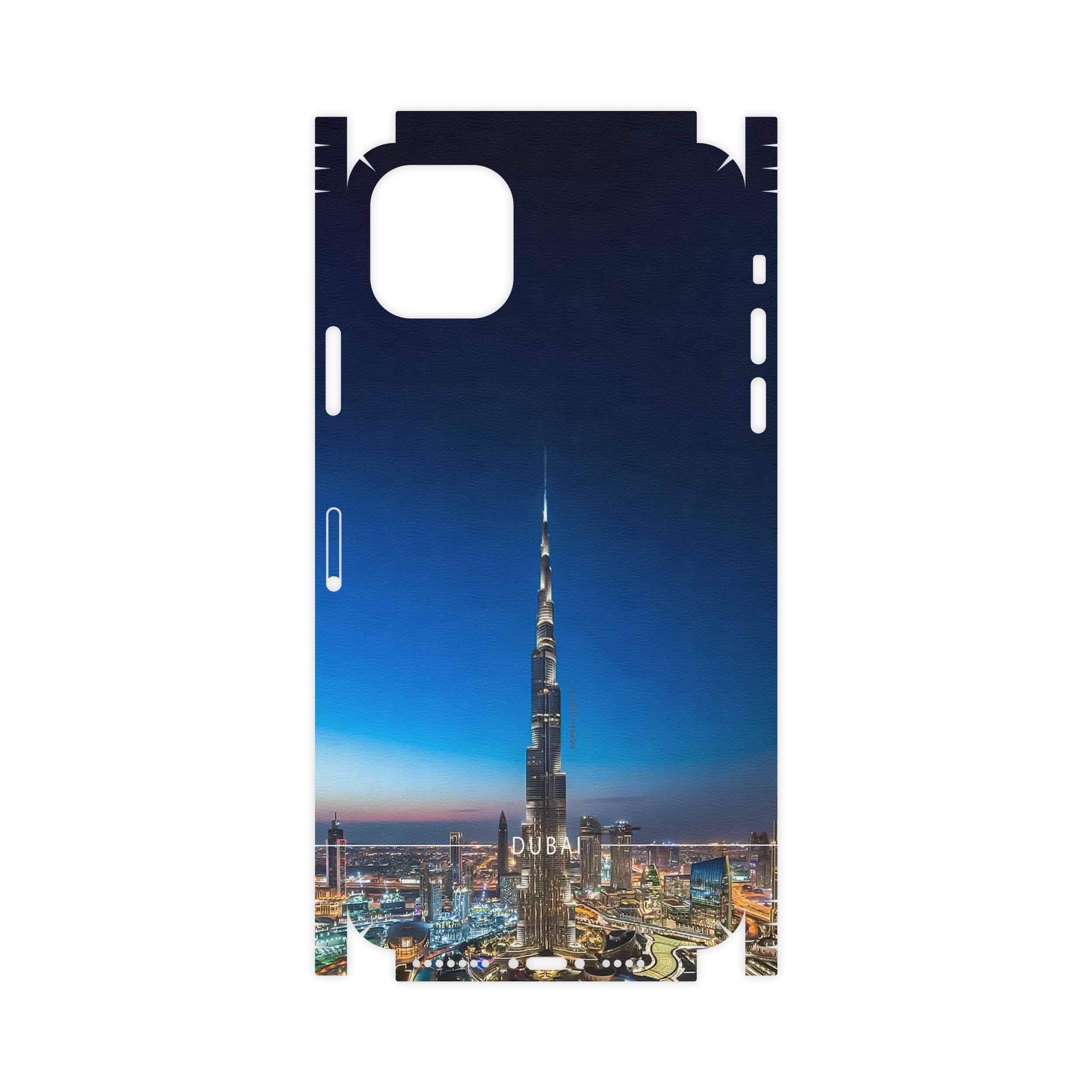 برچسب پوششی ماهوت مدل Dubai City-FullSkin مناسب برای گوشی موبایل اپل iPhone 11 Pro Max