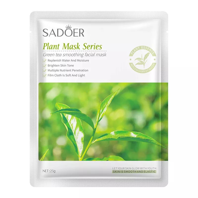 ماسک ورقه ای چای سبز  سادور 
