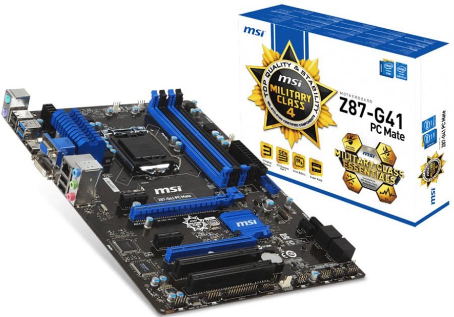 مادبرد ام اس آی مدل زد 87 جی 41 پی سی میت