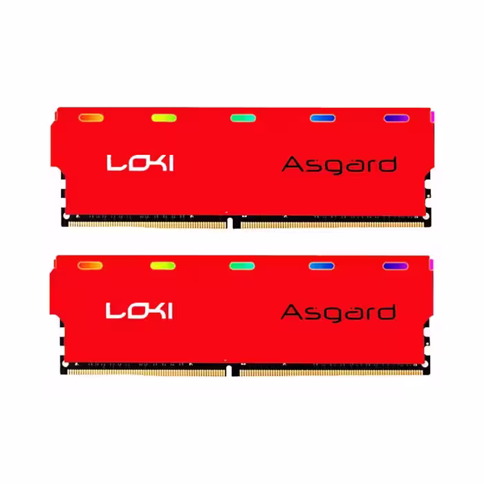رم کامپیوتر ASGARD Loki W1 RGB DDR4 16GB 3000MHz CL16 Dual