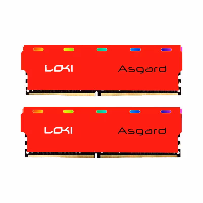 رم کامپیوتر ASGARD Loki W1 RGB DDR4 16GB 3000MHz CL16 Dual