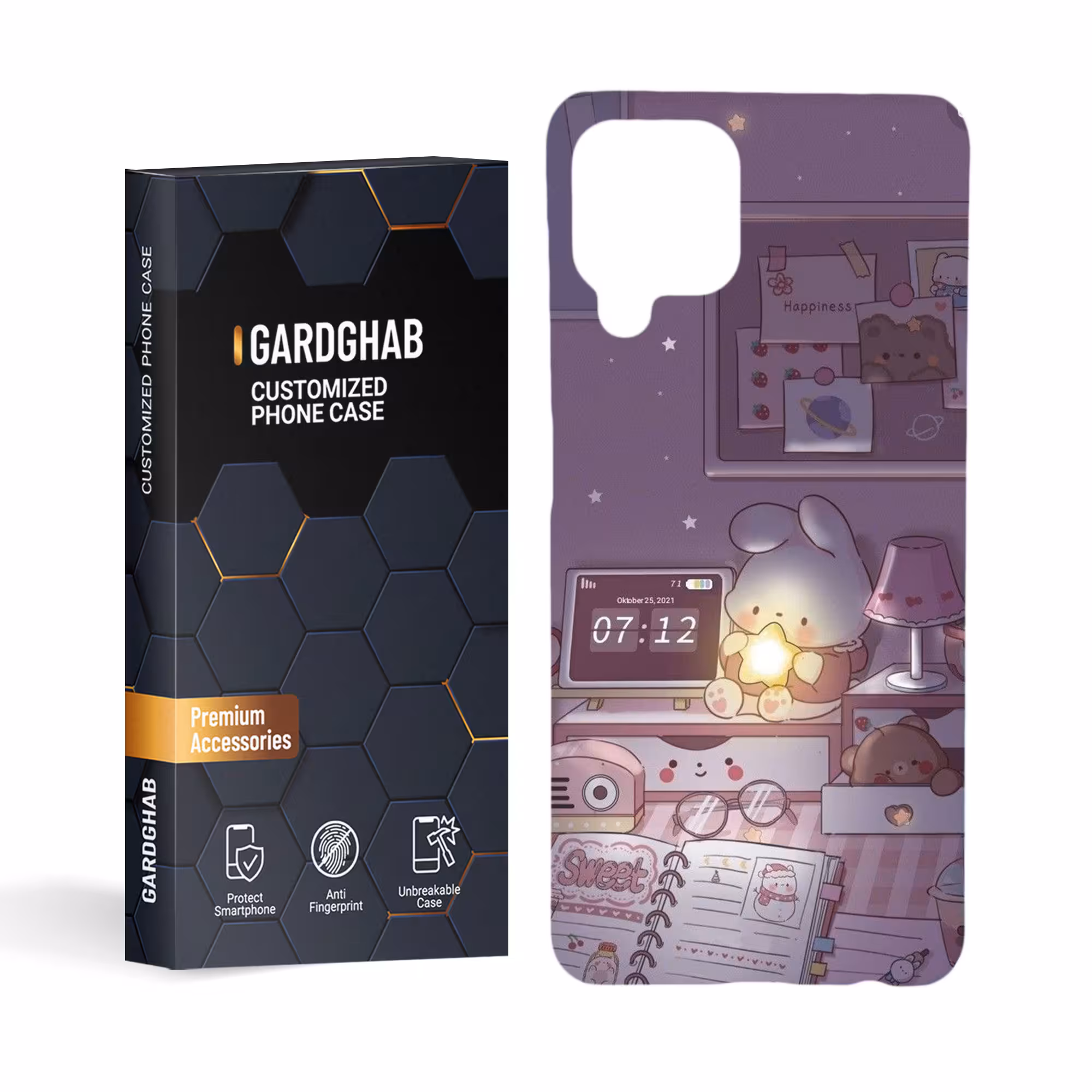 کاور گارد قاب مدل فانتزی مناسب برای گوشی موبایل سامسونگ galaxy a22 4g