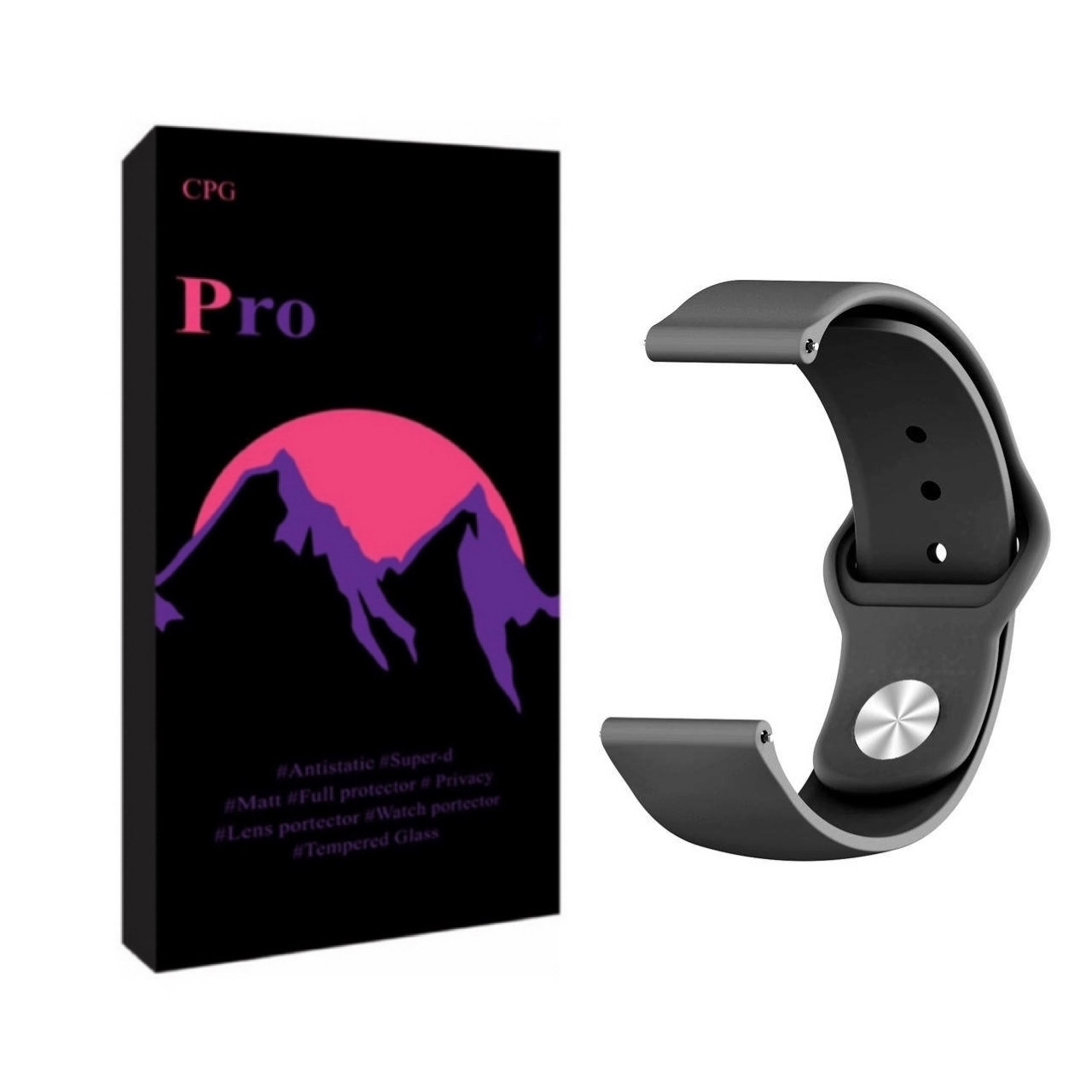 بند پرو مدل سیلیکونی مناسب برای ساعت هوشمند هایلو RT 3