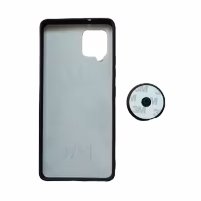 کاور طرح دخترانه کد 488 مناسب برای گوشی موبایل سامسونگ Galaxy A42 به همراه پاپ سوکت