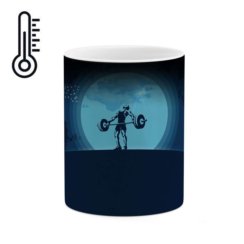 ماگ حرارتی طرح بدنساز مدل mgph02034