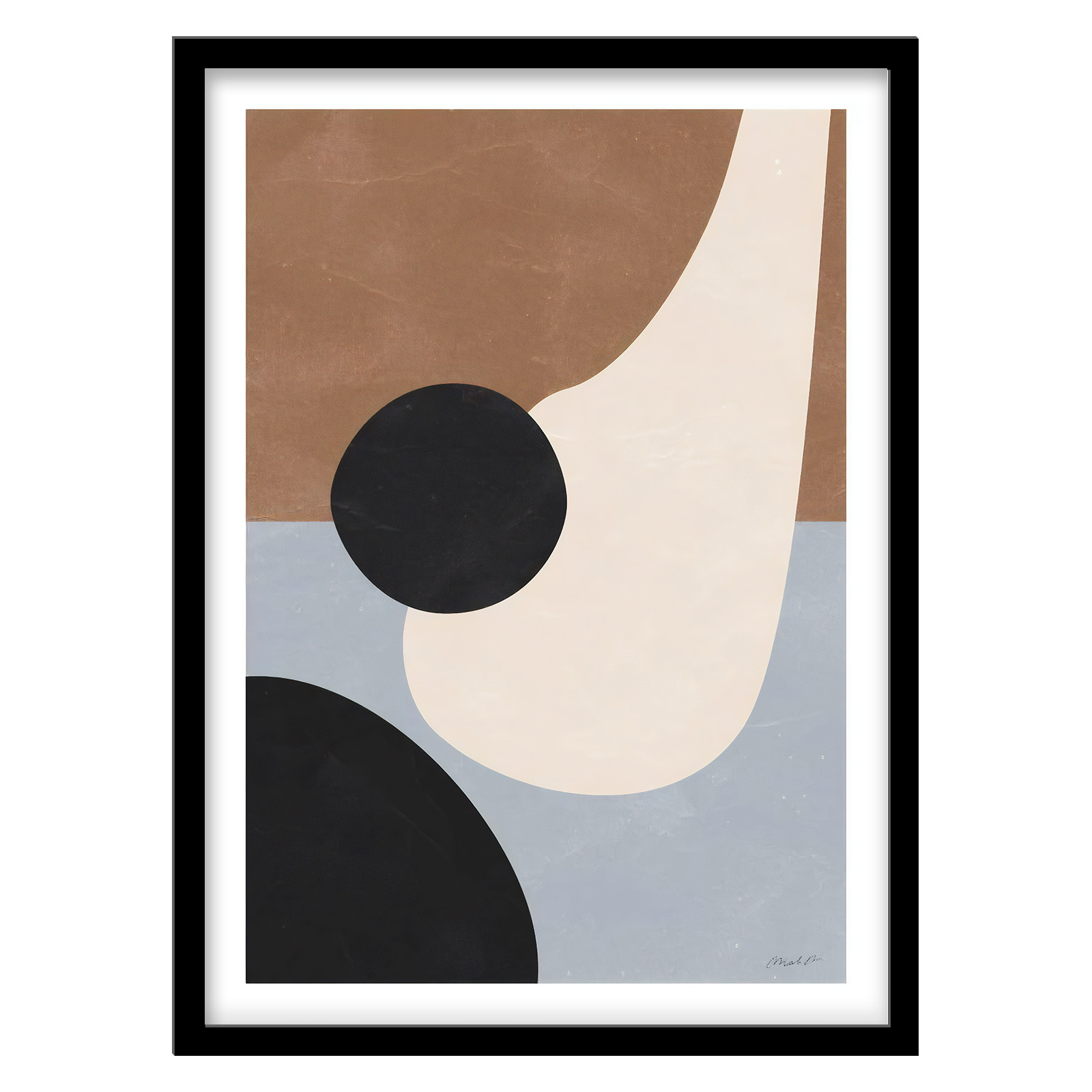 تابلو فورنیمو مدل اَشکال ابسترکت و مینیمال کد 065B