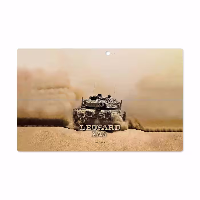 برچسب پوششی ماهوت مدل Leopard 2A5 tank مناسب برای تبلت مایکروسافت Surface 2 RT 2013