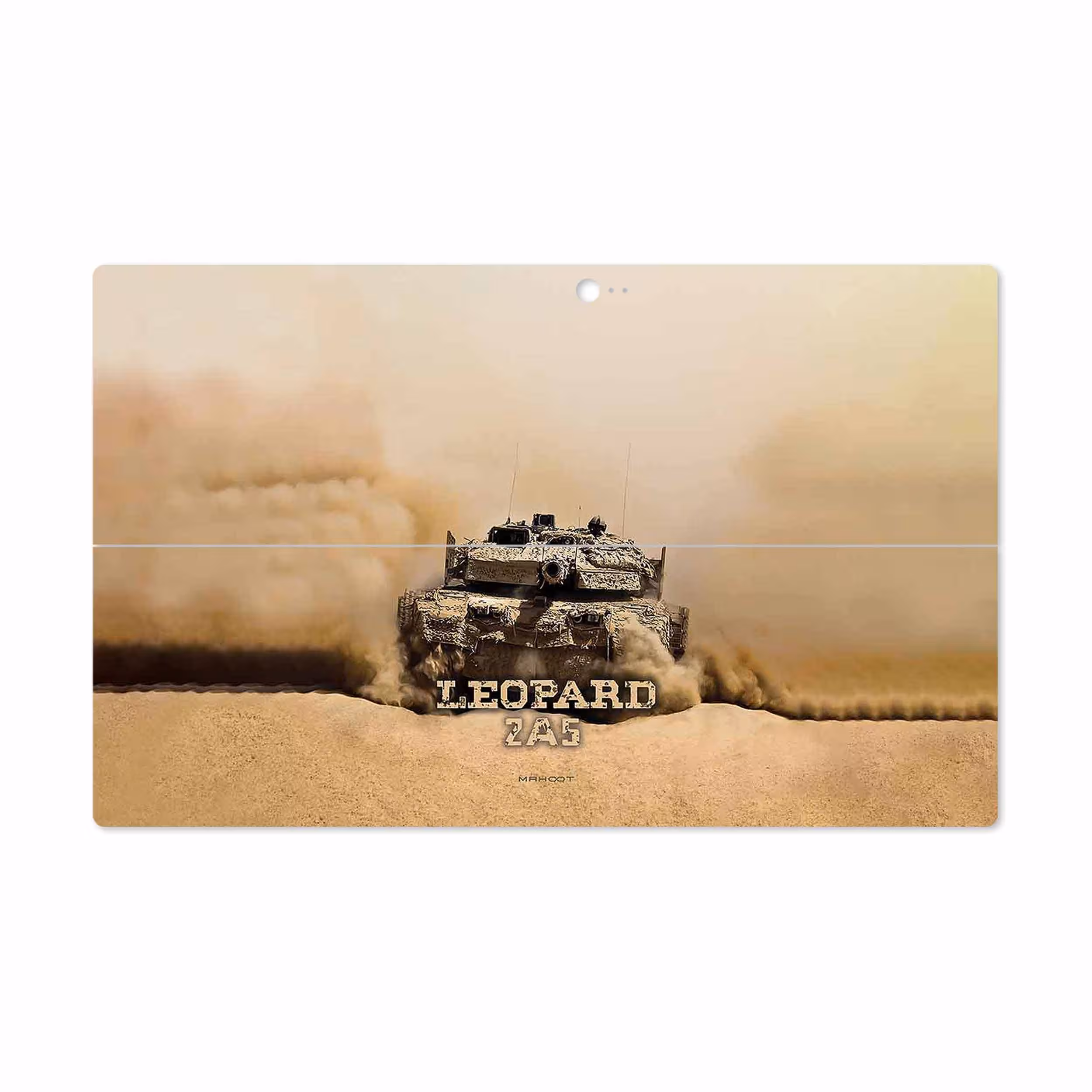 برچسب پوششی ماهوت مدل Leopard 2A5 tank مناسب برای تبلت مایکروسافت Surface 2 RT 2013