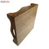 سینی کاشی کاری چوبی کد 2020230