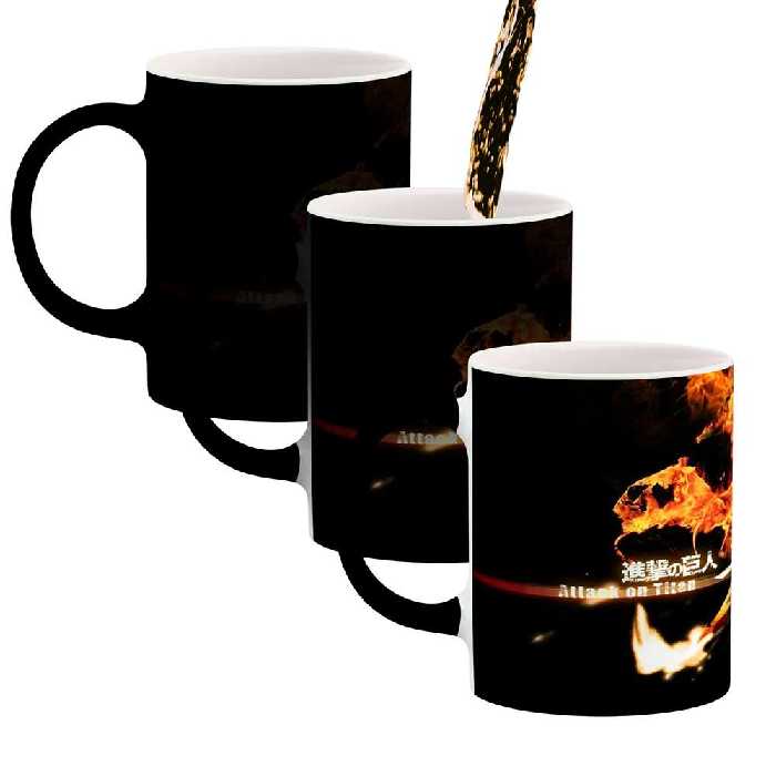 ماگ حرارتی کاکتی طرح انیمه مدل mgh21330