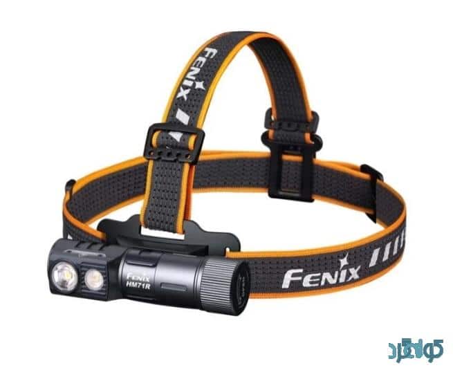 هدلامپ ضد اب فنیکس 2700 لومن مدل HM71R شارژی FENIX HM71R RECHARGEABLE 2700L HEADLAMP